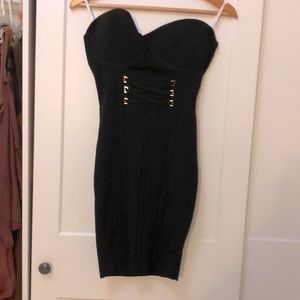 Guess bandage mini dress medium